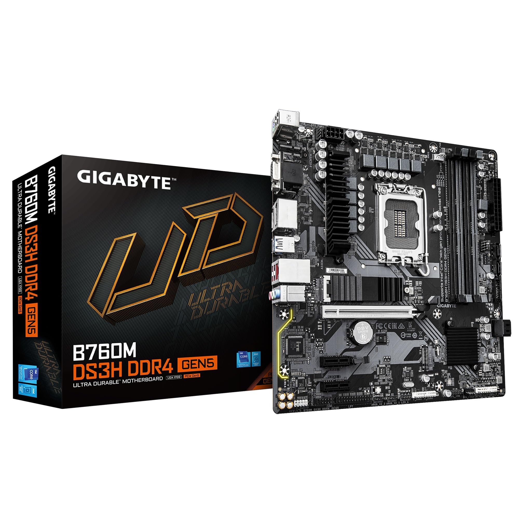新品未使用 GIGABYTE B760M DS3H マザーボード Amazon | GIGABYTE B760M DS3H DDR4 GEN5 Micro-ATX マザーボード